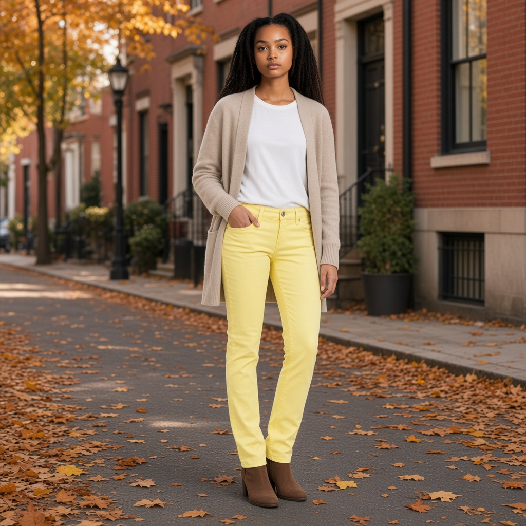 WOMEN'S YELLOW ZUELEMENTS PANTS