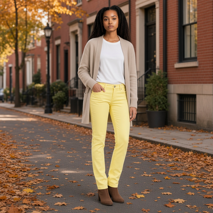 WOMEN'S YELLOW ZUELEMENTS PANTS