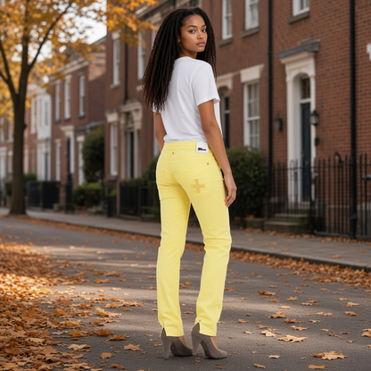 WOMEN'S YELLOW ZUELEMENTS PANTS