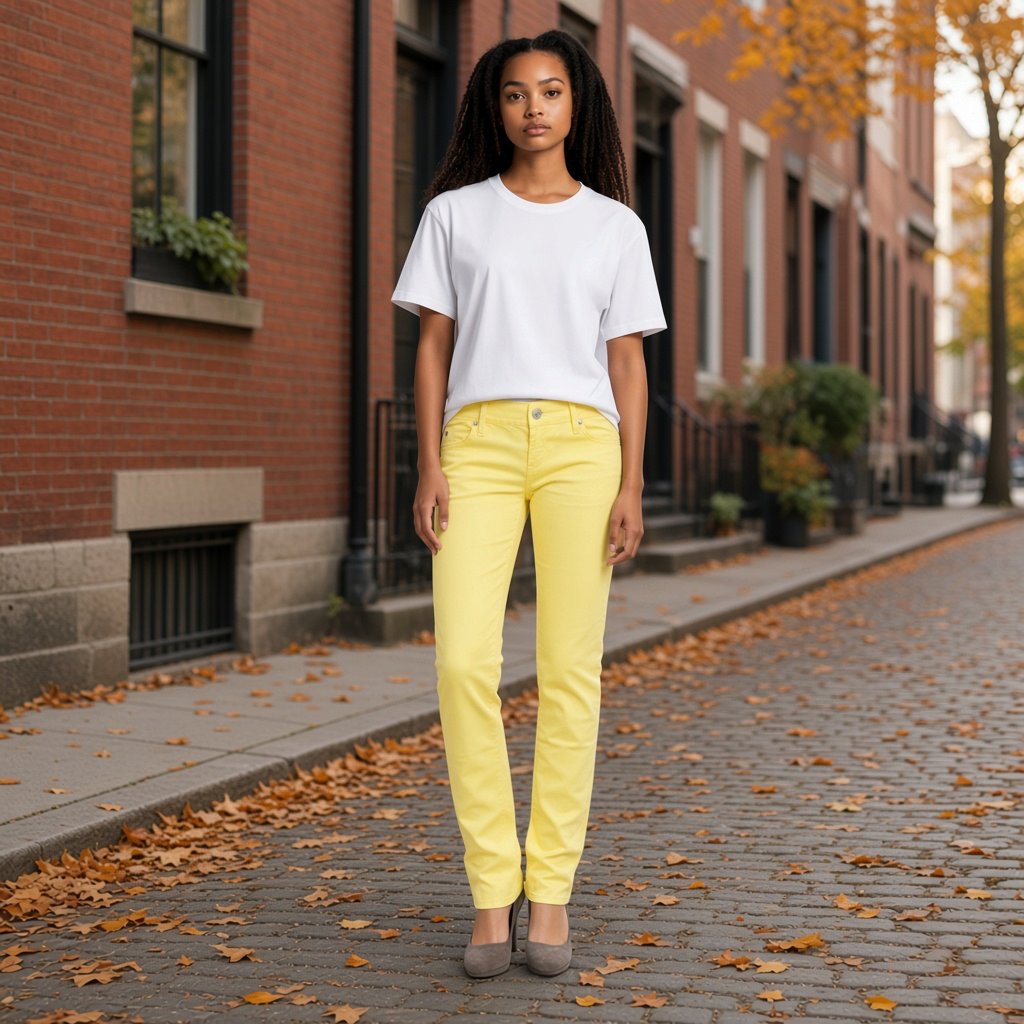WOMEN'S YELLOW ZUELEMENTS PANTS