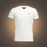 La Martina T-shirt — Impeccable white with a polo club soul