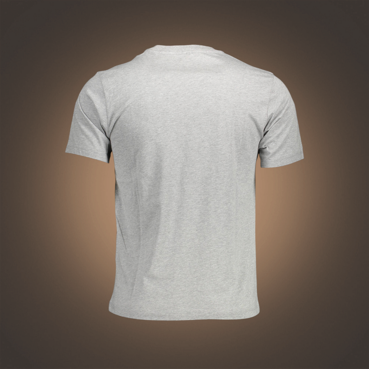 Camiseta gris de cuello redondo North Sails de liquidationlive vista desde la parte posterior