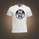 Camiseta North Sails — Estampado en blanco o gris