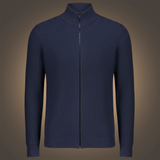 Men's Cardigan — North Sails — Zip and contrast details