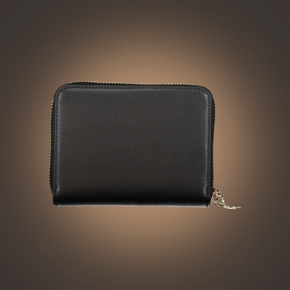 Cartera negra Tommy Hilfiger para mujer con cierre de cremallera y diseño compacto de liquidationlive