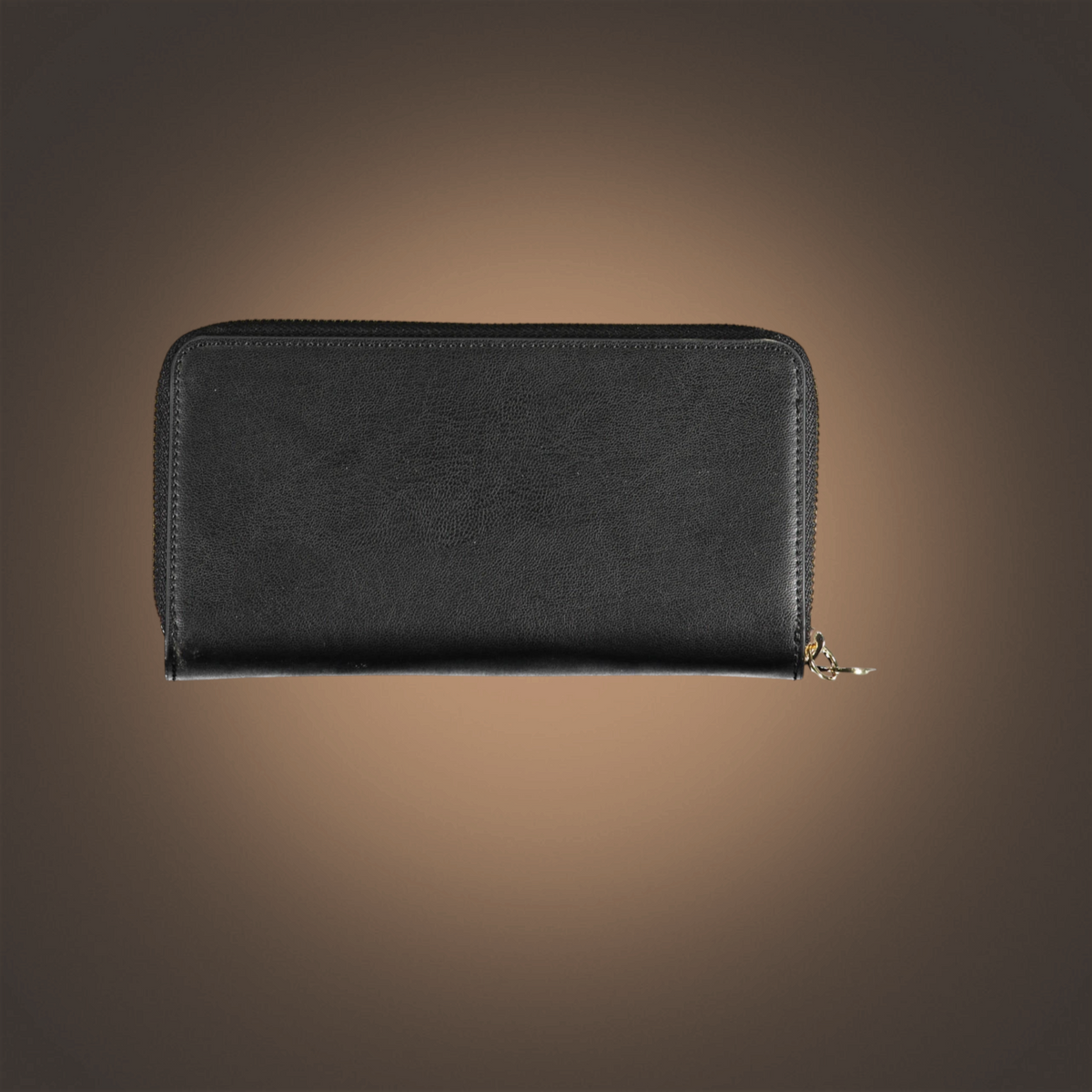 Cartera de mujer liquidationlive Tommy Hilfiger negra con cremallera y diseño de doble espacio para tarjetas