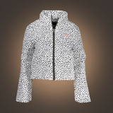 Vans white jacket — Embroidery and contrast for stylish little ones