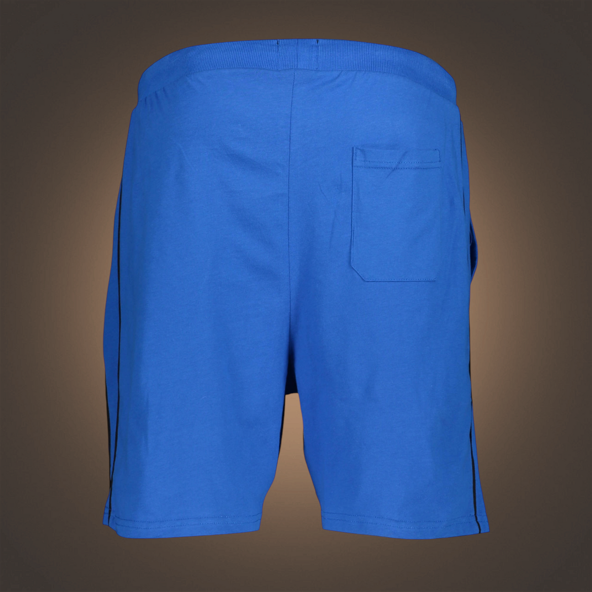 Pantalón corto azul liquidationlive Gian Marco Venturi con bolsillo trasero y cinturilla elástica