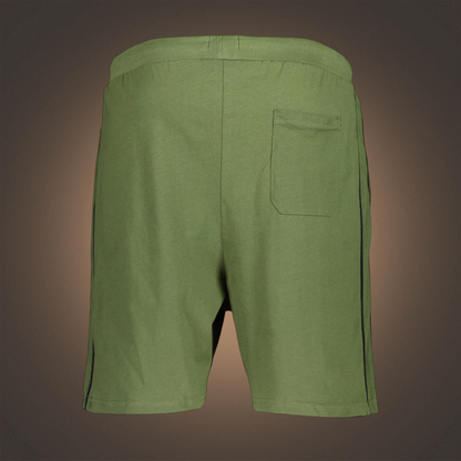 Pantalón corto verde liquidationlive Gian Marco Venturi con bolsillo trasero y detalles en contraste