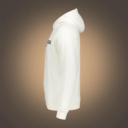 Sudadera con capucha blanca U.S. Polo Assn. de liquidationlive con logo lateral y ajuste deportivo