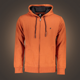 Sudadera U.S. Grand — Cremallera en Azul o Naranja