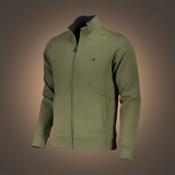 Sudadera U.S. Grand con cremallera — El contraste empieza en el cuello