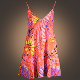 DESIGUAL WOMEN'S RED SHORT DRESS (Ref. 23SWMW27)