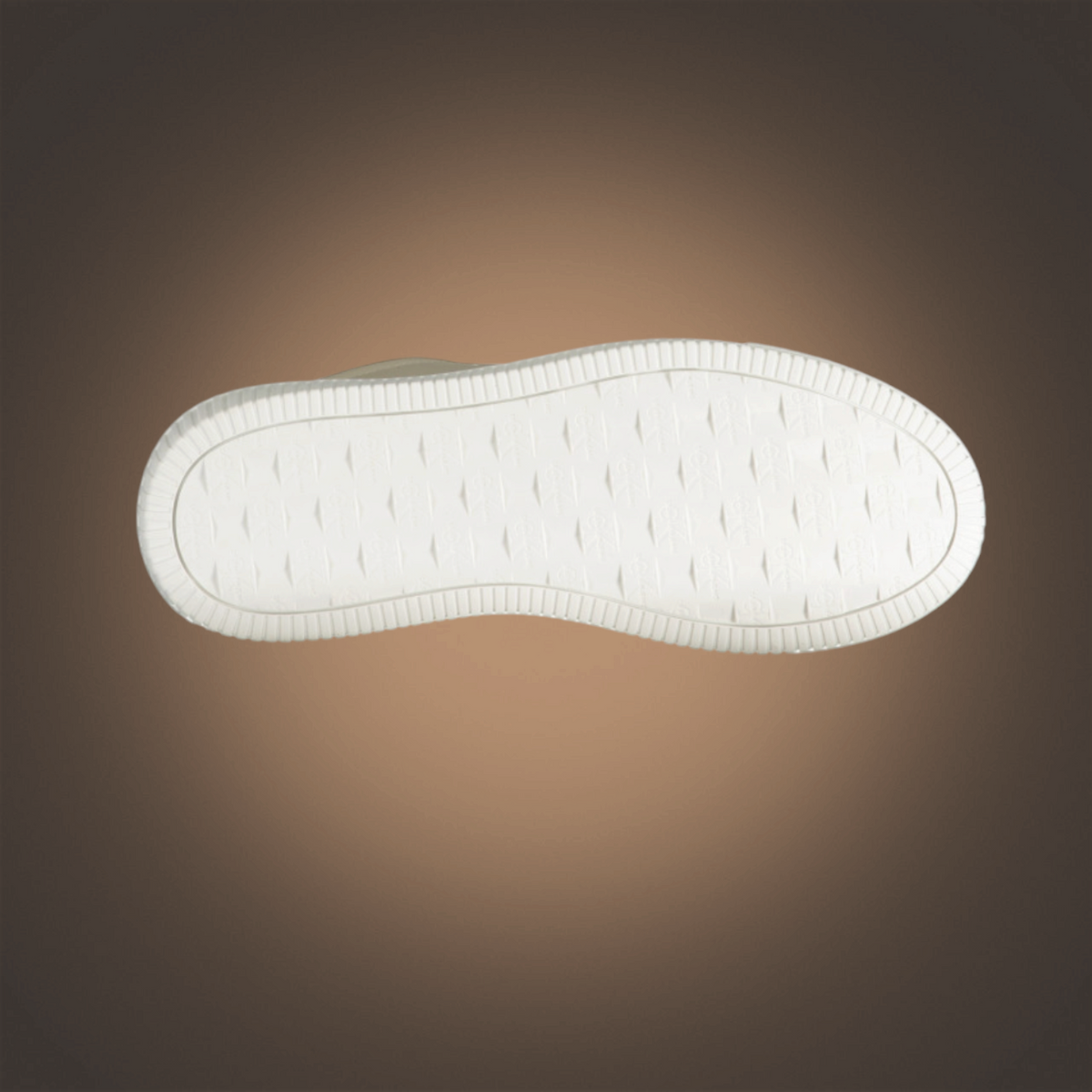 Suela de goma blanca con patrón de logotipo de liquidationlive Calvin Klein para zapatillas deportivas de hombre